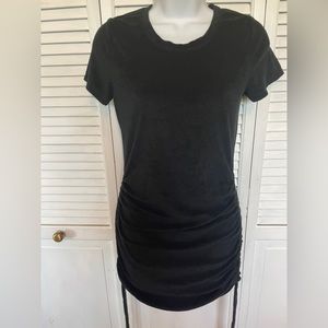 PINK Victorias Secret Black Terry  Dress XS NEW